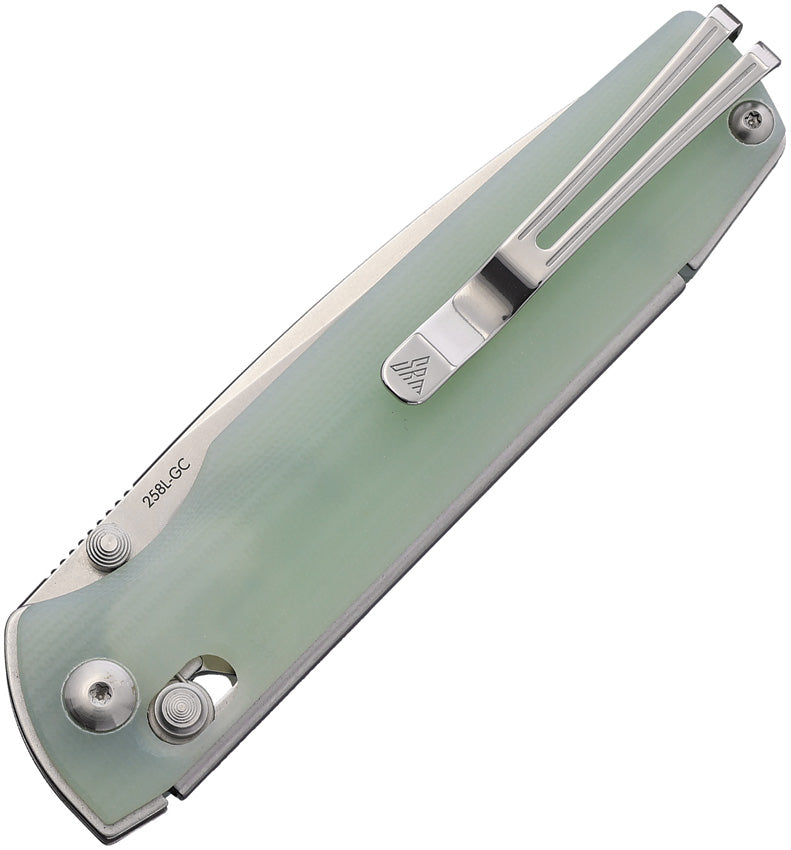 SRM Knives 258L Ambi Lock Jade