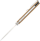 SRM Knives Terrier Ambi Lock Tan