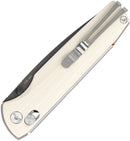 SRM Knives Terrier Ambi Lock White