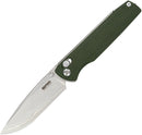 SRM Knives Terrier Ambi Lock Green