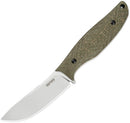 SRM Knives Fossa Green Micarta