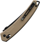 SRM Knives 9211 Ambi Lock Tan