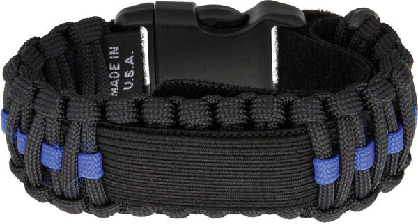 Survco Tactical Para Cord Watch Band Blue Line