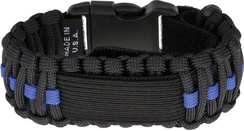 Survco Tactical Para Cord Watch Band Blue Line