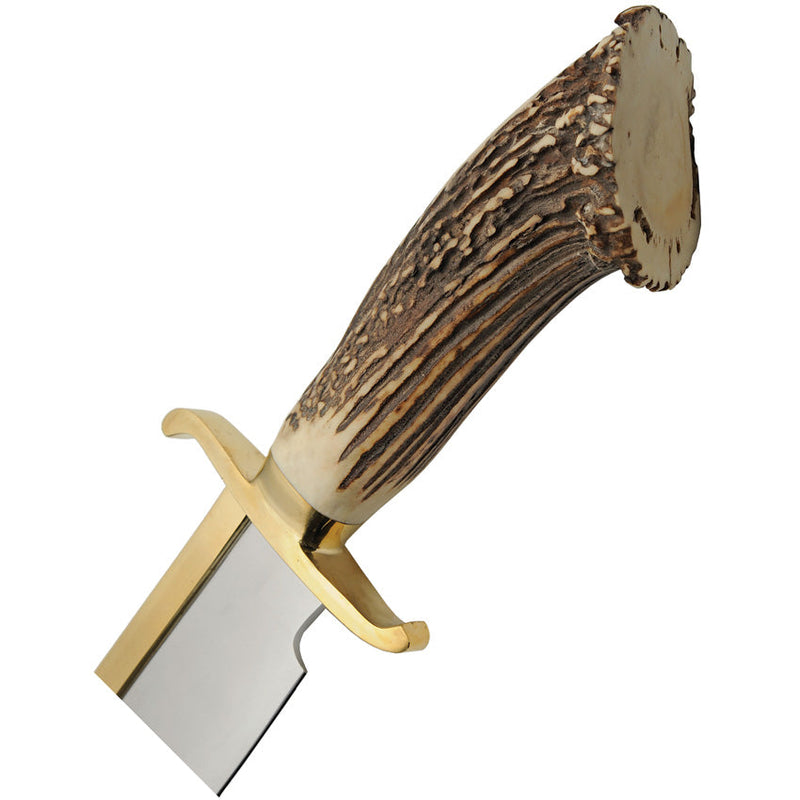 Steel Stag Crown Filework Bowie