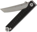 StatGear Pocket Samurai Linerlock Black