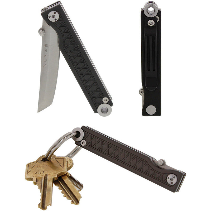 StatGear Pocket Samurai Linerlock Black