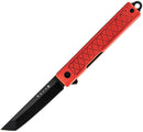 StatGear Pocket Samurai Linerlock Red