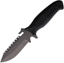 S-TEC Fixed Blade Black