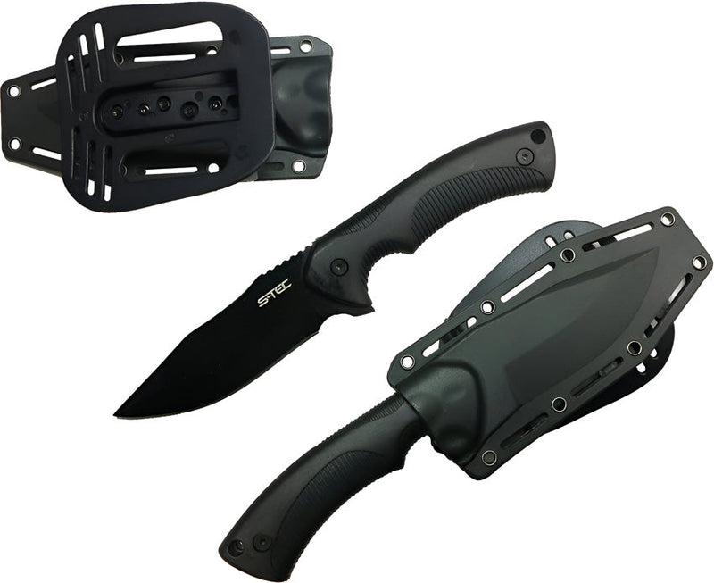 S-TEC Fixed Blade Black