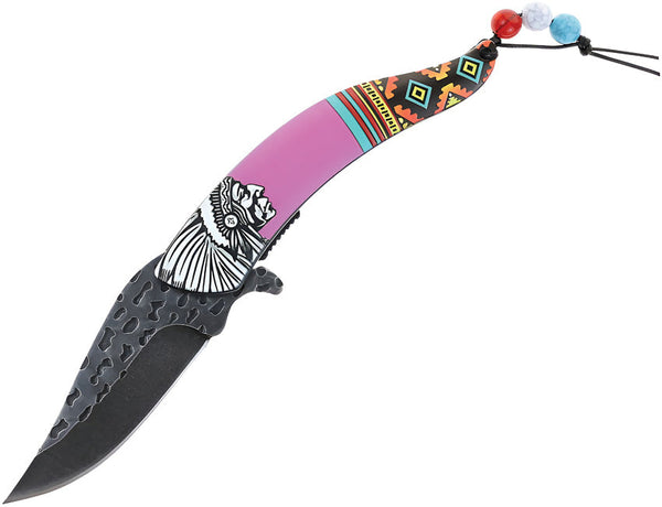 S-TEC Chief Linerlock A/O Pink