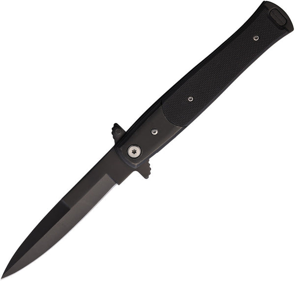 S-TEC Stiletto Style Linerlock Black