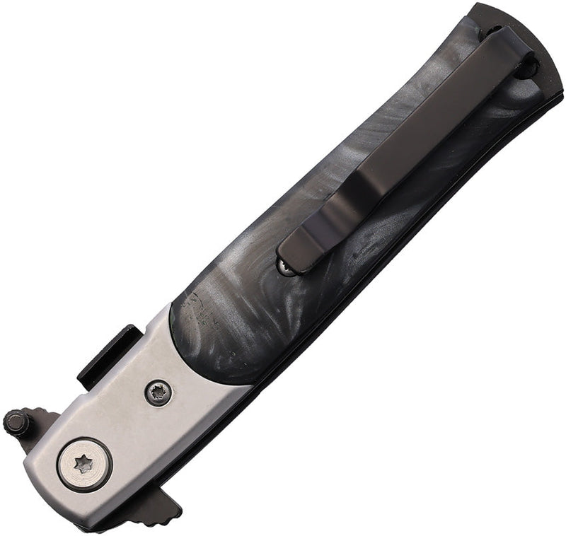S-TEC Stiletto Style Linerlock Black