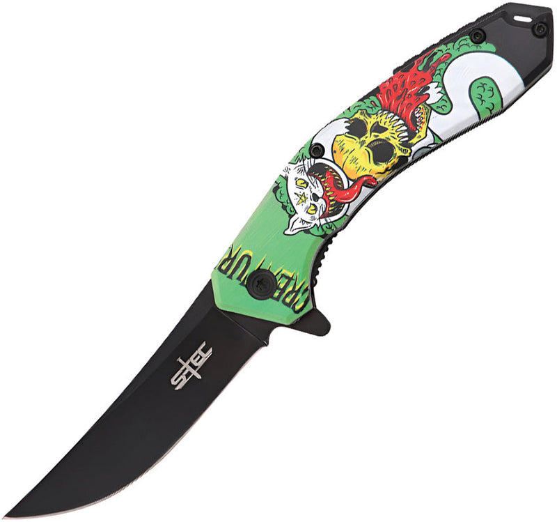 S-TEC Skull Linerlock A/O