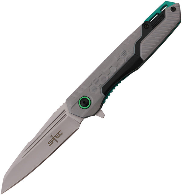 S-TEC Linerlock A/O Gray/Green