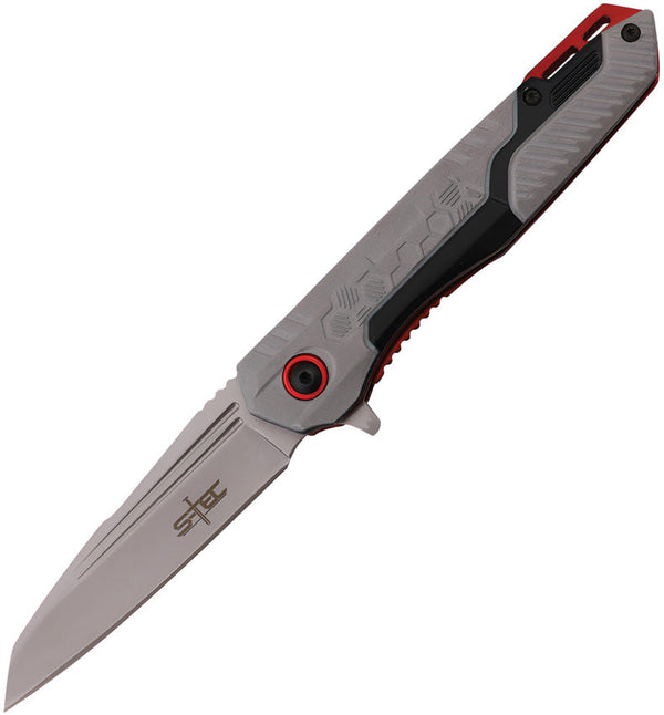 S-TEC Linerlock A/O Gray/Red