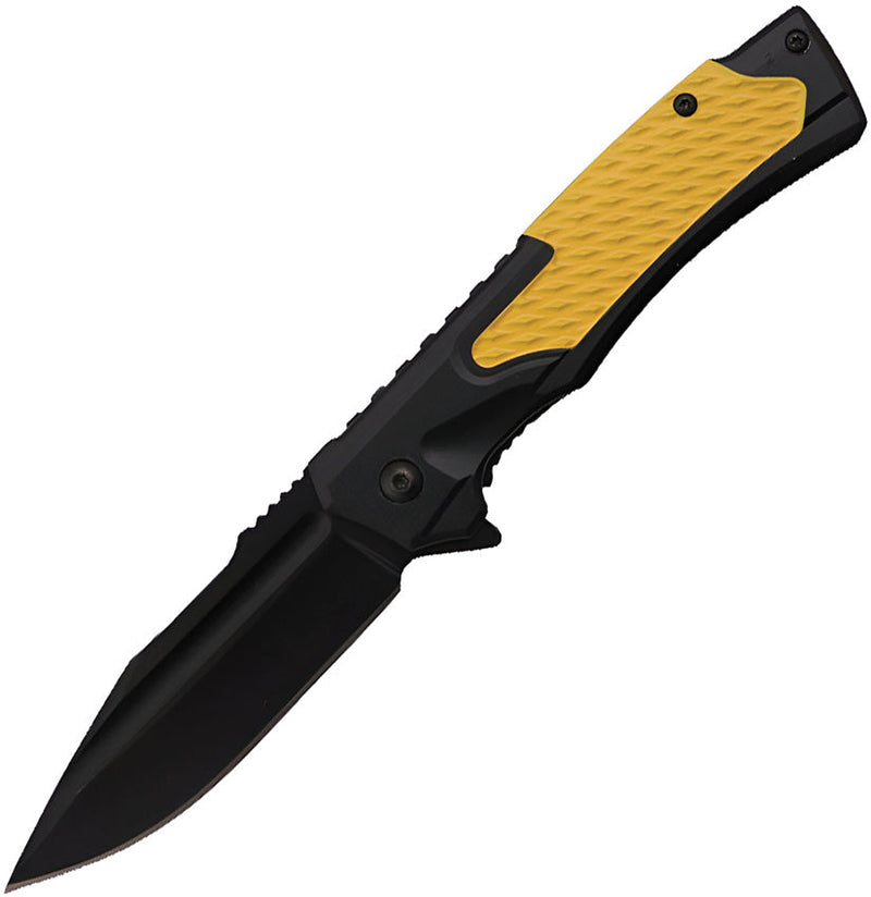 S-TEC Linerlock A/O Blk/Yellow