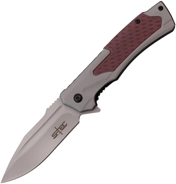 S-TEC Linerlock A/O Gray/Red
