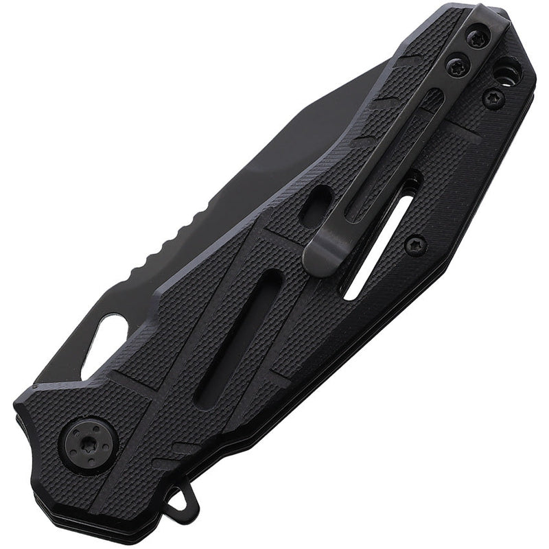 S-TEC Linerlock Black G10