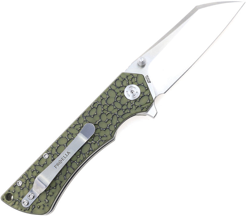 S-TEC Proelia Linerlock Green G10