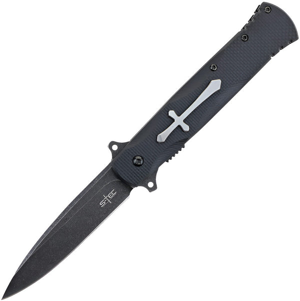 S-TEC Cross Linerlock A/O Black
