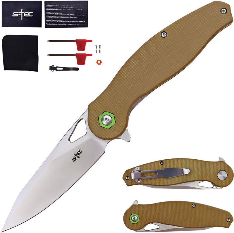 S-TEC Linerlock Tan