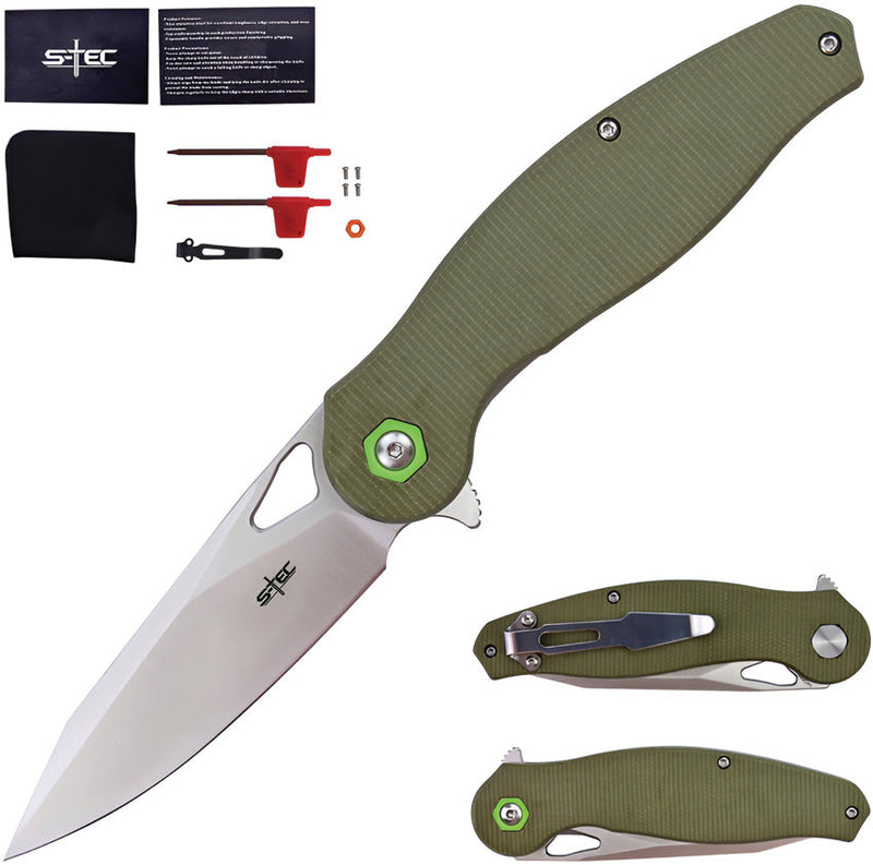 S-TEC Linerlock Green