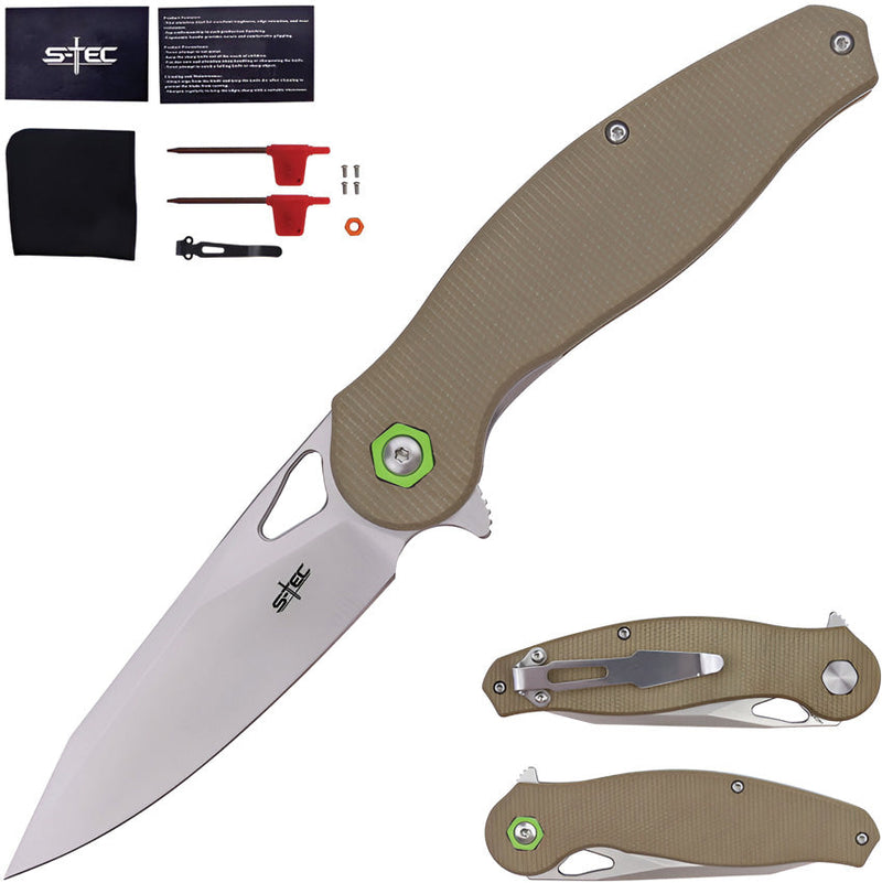 S-TEC Linerlock Khaki