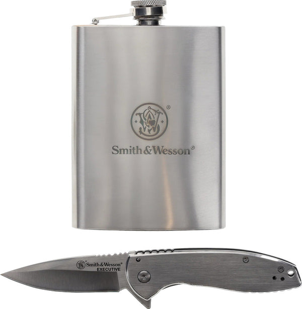 Smith & Wesson S&W Executive Knife With Flask