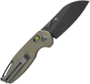 Tenable Knives Model 6 Crossbar Lock Green