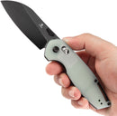 Tenable Knives Model 6 Crossbar Lock Jade
