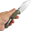 Tenable Knives Nesstreet Button Lock Green