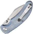 Tenable Knives Nesstreet Button Lock Blue
