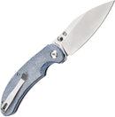 Tenable Knives Nesstreet Button Lock Blue