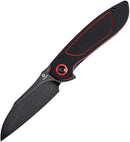 Tenable Knives Prometheus Linerlock Blk/Red