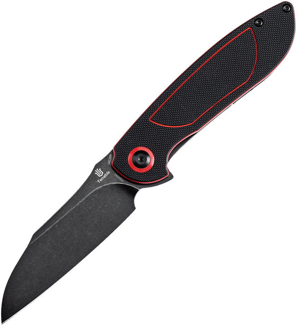 Tenable Knives Prometheus Linerlock Blk/Red