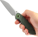 Tenable Knives Prometheus Linerlock Green