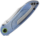 Tenable Knives Prometheus Linerlock Blue