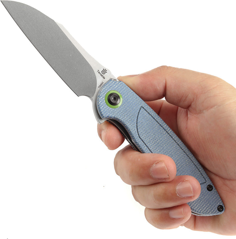 Tenable Knives Prometheus Linerlock Blue
