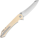 Tenable Knives Colibri Tech Linerlock Ivory