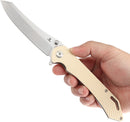 Tenable Knives Colibri Tech Linerlock Ivory