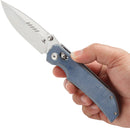 Tenable Knives Eaglestrike Crossbar Lock Blue