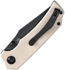 Tenable Knives Fermi Linerlock Ivory