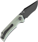 Tenable Knives Fermi Linerlock Jade G10
