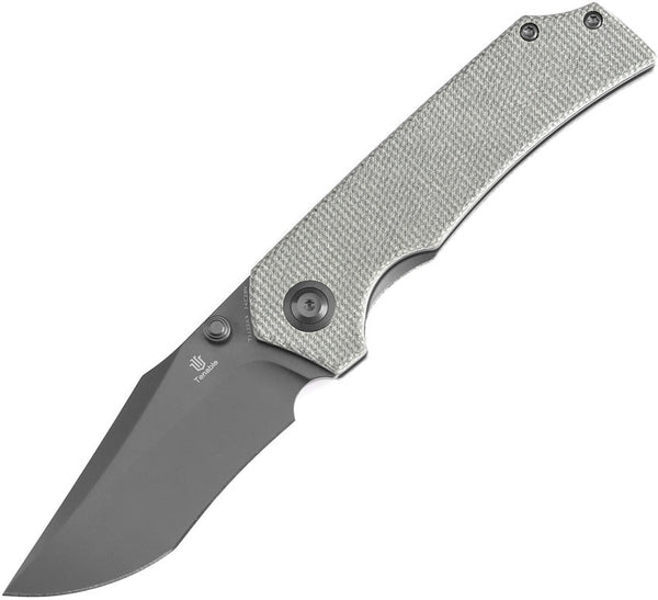 Tenable Knives Fermi Linerlock Green Micarta