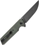 Tenable Knives Anomaly Linerlock Grn Mic