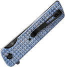 Tenable Knives Anomaly Linerlock Blue Frag