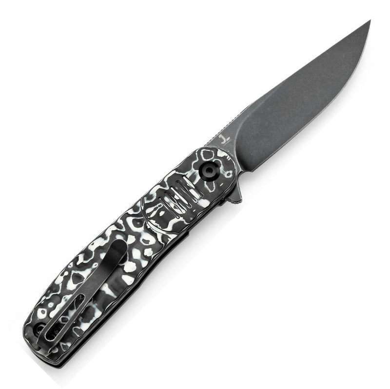 Tenable Knives Einar Linerlock White CF