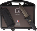 TB Outdoor Vengeur Survival Knife Black