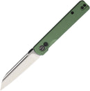Defcon Button Lock Folder OD Green